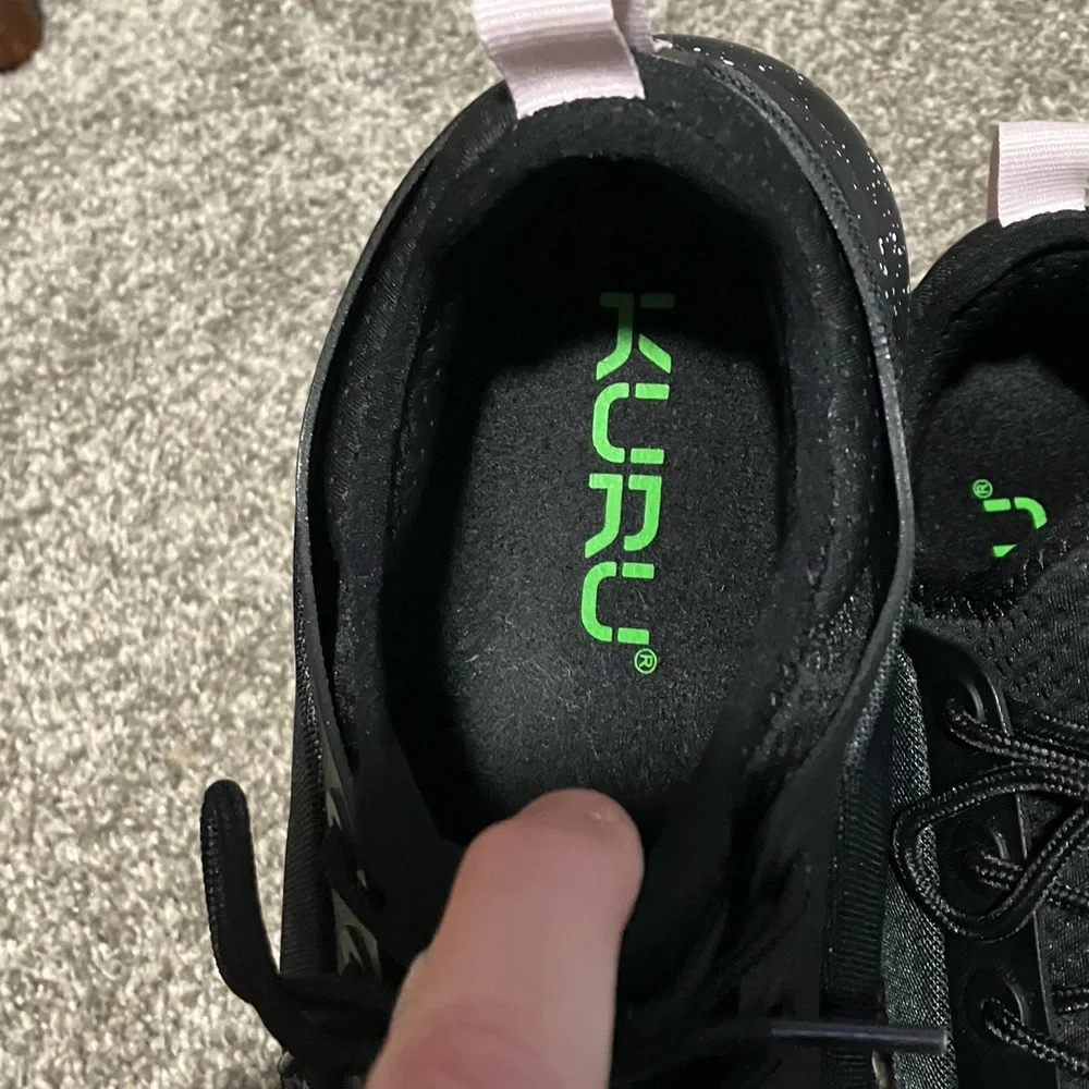 Kuru Atom Black and Pink Athletic Sneakers - Picture 7 of 11